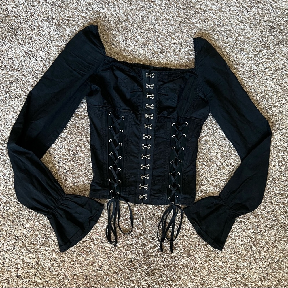 Tripp nyc long sleeve corset